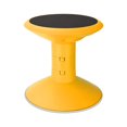 thumbnail image 1 of Storex Wiggle Stool &ndash; Active Flexible Seating for Classroom and Home Study, Adjustable 12-18 Inch Height, Yellow (00303U01C), 1 of 10