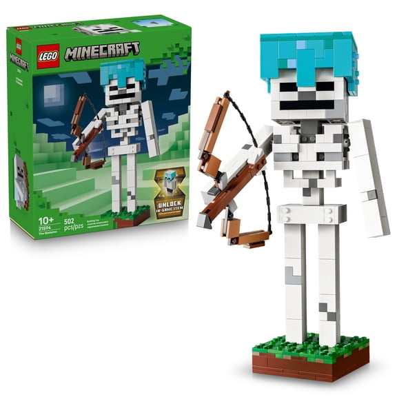 LEGO Minecraft Le squelette, Décoration de Jeu 21588