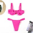 thumbnail image 4 of Maillots de Bain Bikini pour Femmes 2024 Mode Féminine Assortie Maillot de Bain Imprimé Multicolore Maillot de Bain Ajusté Maillot de Bain Fendu Ensemble Maillot de Bain Femmes, 4 of 6