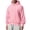 Pink, variant on Innerwin Sweatshirts Drawstring Men's Hoodies Fall Solid Color Thick Hooded Sweatshirt Pink L