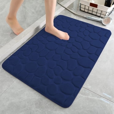 Holiday zanvin Rugs,Gifts for Her,1pc Memory Foam Bath Rug Embossed Bathroom Mat Water Absorbent And Washable Bath Rugs, Non-Slip, Thick, Soft And Comfortable Carpet For Show