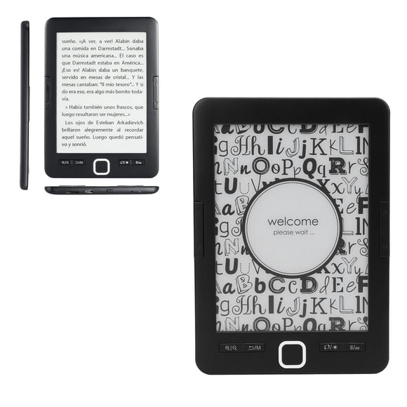 Ink Screen Book Reader, Text Annotation Digital Electric Book Reader for Home for Commuting