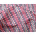 thumbnail image 3 of oneOone Silk Tabby Fabric Multicolor Stripe Printed Fabric 1 Yard 42 Inch Wide, 3 of 3