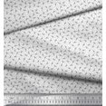 thumbnail image 3 of Soimoi Satin Silk Fabric Triangle & Saxophone Musical Instrument Print Fabric by The Yard 42 Inch Wide, 3 of 3