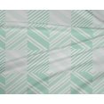 thumbnail image 4 of oneOone Tissu Polyester Lycra Rayé Imprimé Géométrique Tissu au Mètre 56 Pouces de Large, 4 of 4