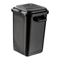 thumbnail image 4 of DimyFew Trash Can Garbage Can Rectangular Waste Bin Double Handle Rubbish Container Spacious Design Tall Ergonomic Sturdy PP Suitable for Indoor Outdoor Kitch With Lid Size L, 4 of 8