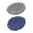thumbnail image 2 of DOLITY Coussins Profonds pour Terrasse Extérieure Coussin de Siège de Balançoire Gris Bleu, 2 of 9