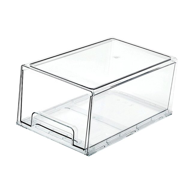 GUOOL Fridge Organizer Bin Pantry Storage Pantry Organizers Refrigerator Organizer Bin Extra Large