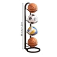 thumbnail image 3 of Binwennn Compact Home Indoor Soccer & Basketball Storage Rack Space Saving Organizer With Holders Must Haves Vertical Dish Storage Folding Dish Rack Kitchen Drying Racks And Shelves Kitchen Holder, 3 of 7