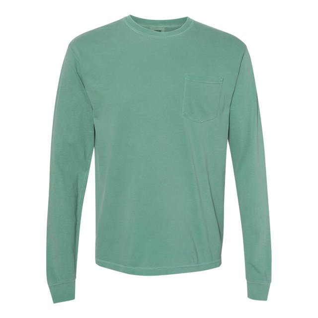 Comfort Colors T-Shirt à Manches Longues pour Adulte avec Poche