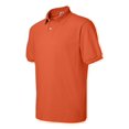 thumbnail image 4 of Hanes Cotton-Blend Men`s Jersey Polo, M, Orange, 4 of 6