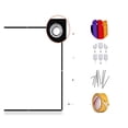 thumbnail image 3 of HD Projector Screen Pull Down Projector Screen Outdoor 60-150 Inches For Movie Home Theater Cinema Office Video Game ,Wrinkle-Free, 3 of 5