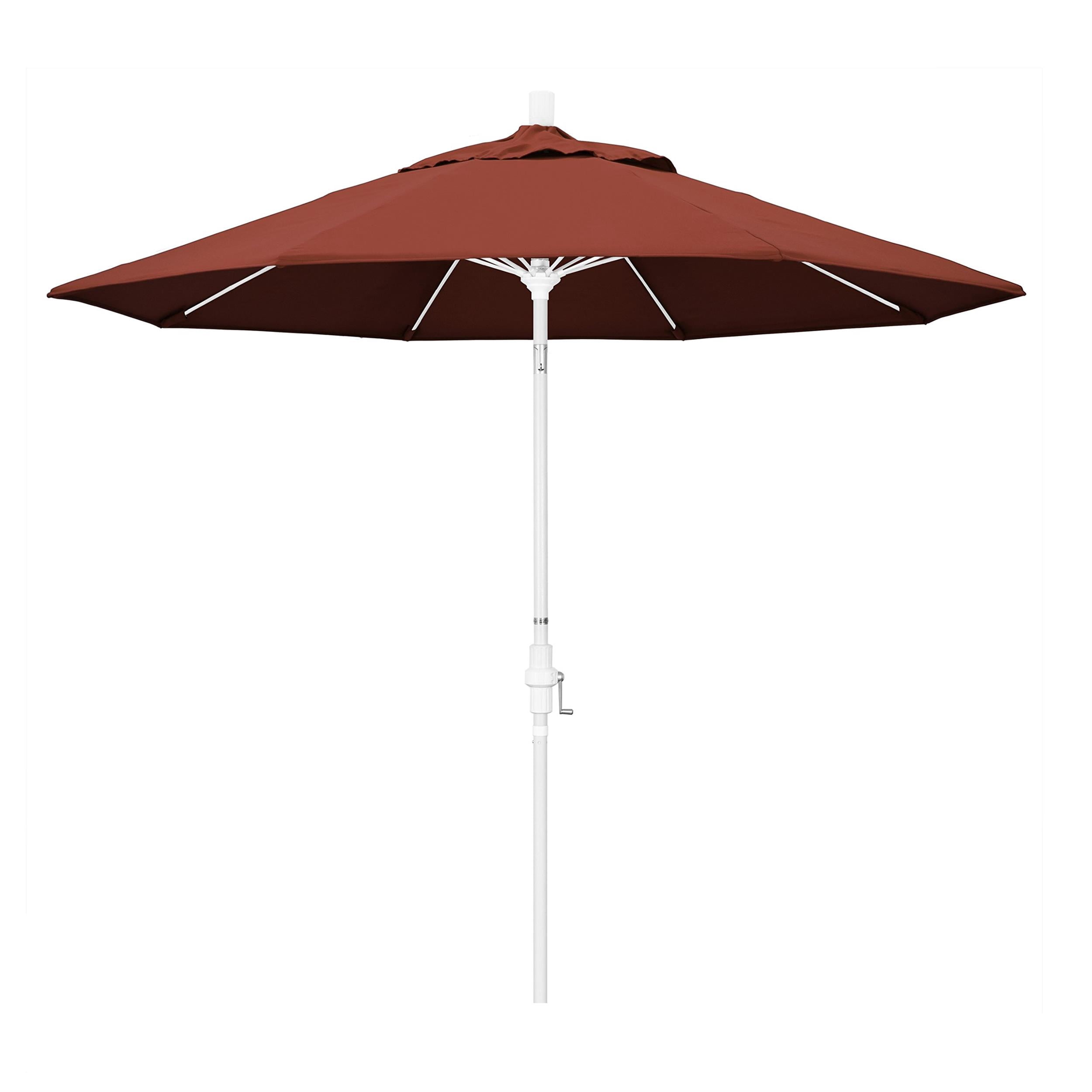 California Umbrella Parasol de Patio de 9 Pieds en Terre Cuite