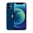 thumbnail image 2 of Refurbished Apple iPhone 12 Mini A2176 (Fully Unlocked) 128GB Blue Bundle with Pre-Installed Tempered Glass and Bluetooth Earbuds, 2 of 5
