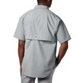 thumbnail image 4 of PFG Bahama II Short Sleeve Shirt, XXL, Cool Grey, 4 of 9