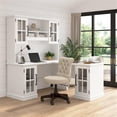 thumbnail image 2 of Bush Westbrook 60W L Shaped Desk with Hutch and Storage - Engineered Wood, 2 of 9