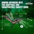 thumbnail image 3 of Caravan Canopy Infinity Zero Gravity Steel Frame Patio Deck Chair, Camouflage, 3 of 9