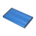 thumbnail image 3 of HDD Enclosure 2.5in 2TB Capacity 480Mbps Transfer Rate Aluminum Alloy With USB2.0 Transmission, Mobile Hard Disk Box High Speed HDD Case External Storage, For , Vista, 3 of 8