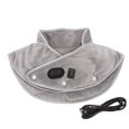 thumbnail image 3 of Heating Pad, Massage Electric Heated USB Charge Heated Neck Wrap  For Neck Shoulders, 3 of 8