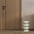 thumbnail image 4 of TIMIFIS Shoe Rack Household Space Storage Plastic Multi-Layer Shelf Small Shoe Cabinet Closet Organizer, 4 of 6