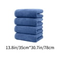 thumbnail image 3 of 5 Pcs Cotton Towel Set, European American Style Border Face Wash Cloth, Absorbent Fast Drying, Natural Soft Comfortable, Multi-Scene Use, Wholesale Gift Package, 3 of 6