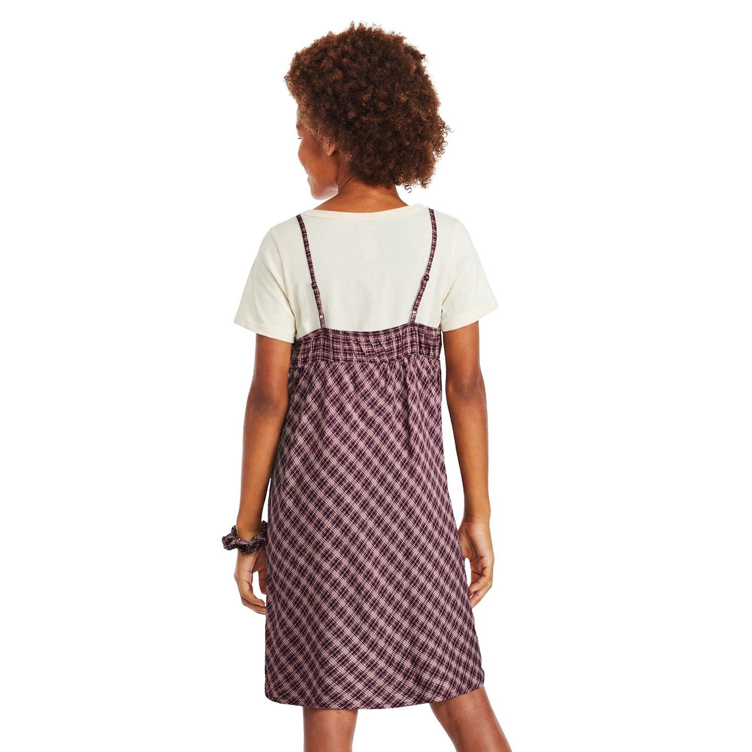 Ensemble 3 pièces avec t-shirt et robe George pour filles