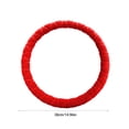 thumbnail image 3 of Yhmxh Car Accessories Motorcycle Accessories Car Steering Wheel Cover 38cm Universal Elastic Steering Wheel Cover Winter Steering Wheel Cover Car Warm Handle Cover Steering Wheel Cover, 3 of 6