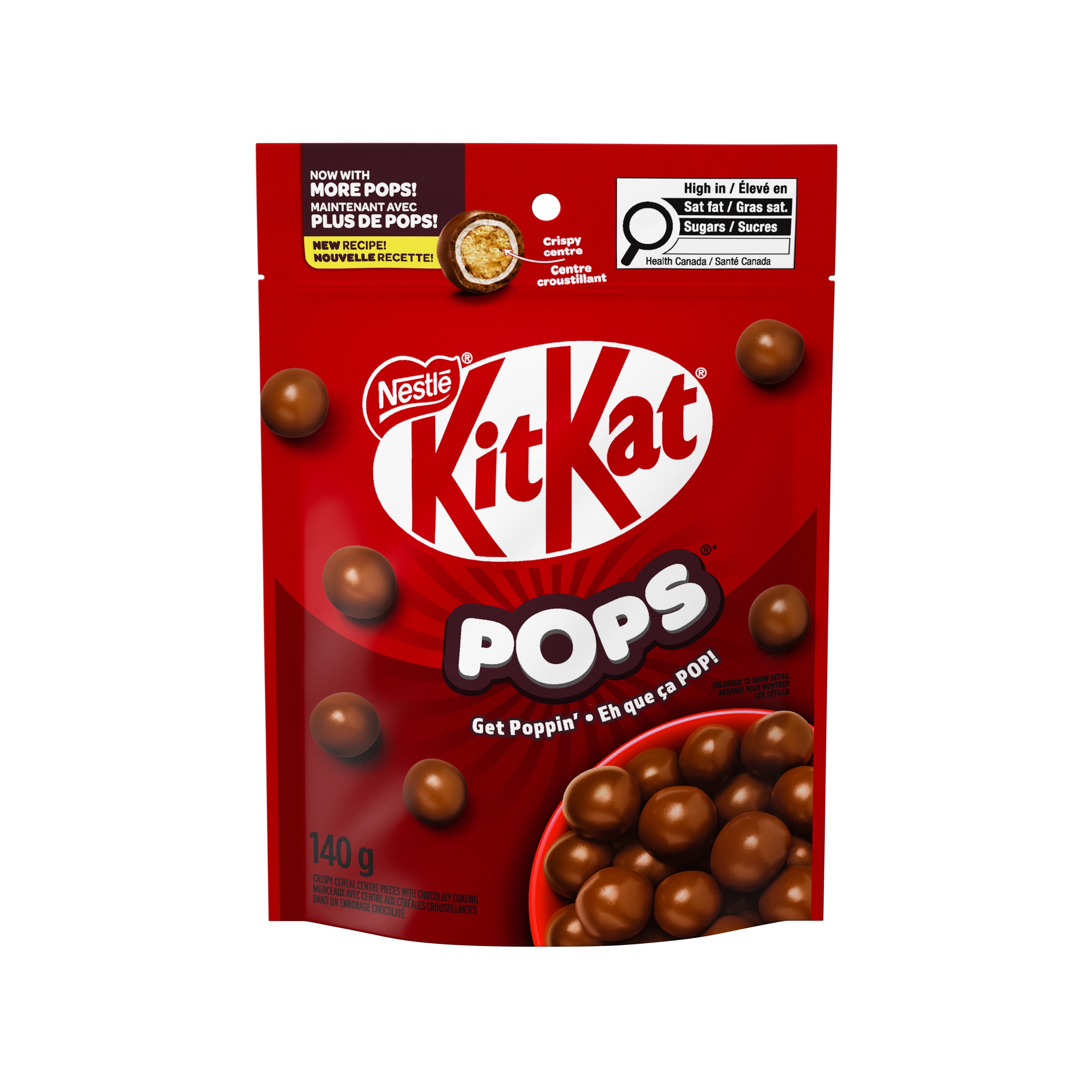 KITKAT POPS, Chocolaty Coating, Crispy Centre, Bite-sized Candy