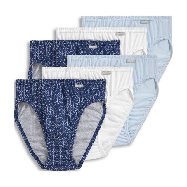 Jockey Femmes 100 % Coton Elance Coupe Française - Lot de 6