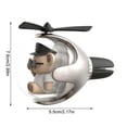 thumbnail image 3 of SSZMDLB Flying Ball Car Aromatherapy, Car Vent Air Freshener Decoration, Car Interior Scent Diffuser, Car Perfume Dispenser, Auto Air Freshener Ornament, Car Fragrance Diffuser, 3 of 5