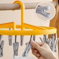 thumbnail image 4 of Foldable Hanger with Clips Non-slip Laundry Hangers for Household Accessories(3#), 4 of 7