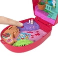 thumbnail image 4 of Polly Pocket Picnic Bunny Compact Playset with 1 Micro Doll and Pet, Travel Toy with Fruit Accessories, 4 of 6