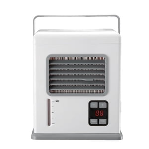 Portatif Air Conditionneur portable Air Conditionneur, Refroidisseur à double vitesse par évaporation, Usb/Ac Air Conditionneur avec minuterie, adapté aux bureaux et chambres à coucher Air Conditionneur pour fenêtre