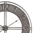 thumbnail image 5 of Studio Designs 30" Industrial Loft Brushed Steel Analog Home Decor Wall Clock, 5 of 5