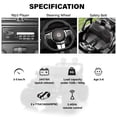 thumbnail image 4 of VOLTZ TOYS Jeep Wrangler Style 24V 2-Seater Kids Ride-On Car Truck, Classic Motorized Off-Road Toy Vehicle with Parent Remote Control, All-Terrain Wheels, Black, 4 of 8