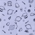 thumbnail image 1 of Ahgly Tapis d'Intérieur Lavable en Machine Carré Transitionnel Bleu Ciel, 7 Pieds Carré, 1 of 7
