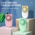 thumbnail image 4 of Boovnll Portable Fan, Adjustable 3 Speed USB Rechargeable Fans Lightweight Compact Handheld Fan for Outdoor, Travel, Camping, Vacation, Summer Gift, Mini Fan - Fan, 4 of 6