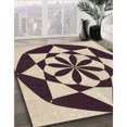 thumbnail image 3 of Ahgly Company Machine Washable Indoor Rectangle Transitional Deep Peach Orange Area Rugs, 5' x 8', 3 of 7