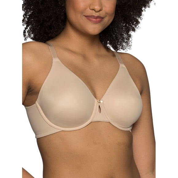 Vanity Fair Women's Unlined Bras with Underwire (34C-44DDD), Smoothing-Neutral, 36D