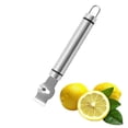 thumbnail image 3 of Stainless Steel Lemon Zester – Professional Grater for Baking, Cooking & Garnishing, Dishwasher-Safe, 3 of 4