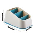 thumbnail image 3 of Blue Blue Multi Compartment Desk Organizer For Pens Pencils And Office Accessories Storage #S3gOS, 3 of 6