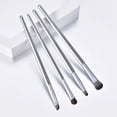 thumbnail image 1 of Iumwxz 4 Eye Makeup Brushes Set Plastic Handle Nylon Hair Eye Shadow Brush, 1 of 3