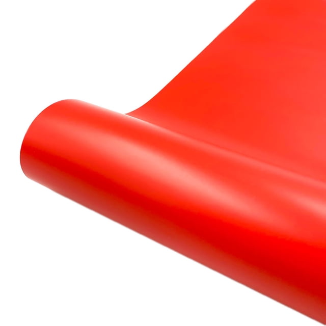 Dvkptbk Heat Transfer Sticker Matte Solid Color Self-Adhesive Vinyl Heat Transfer Film Iron on Diy Sticker Home Decor