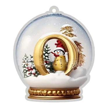 Christmas Tree Ornaments,Ornaments for Christmas Trees 26 Letter Yellow Crystal Ball Acrylic Car Ornament Christmas Tree Pendant Home Decoration Christmas Tree Decorations