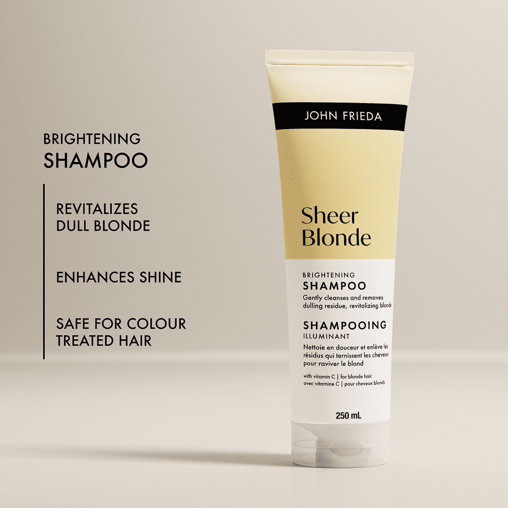 John Frieda Shampooing Illuminant Activateur de Reflets pour Cheveux Blonds