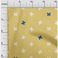 thumbnail image 2 of oneOone Viscose Jersey Medium Yellow Fabric Floral & Craft Projects Decor Fabric Printed By The Yard 60 Inch Wide, 2 of 5