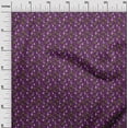 thumbnail image 3 of oneOone Rayon Purple Fabric Kids Craft Projects Decor Fabric Printed By The Yard 56 Inch Wide, 3 of 4