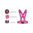 thumbnail image 3 of Reflective Vest Running Gear 2Pack, High Visibility Adjustable Safety Ves - Green + Pink, 3 of 5