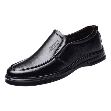 BOBOGOJP Dress Shoes Dress Sneakers Casual Oxford Formal Shoes (Black,8)