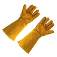 thumbnail image 4 of Cowhide flame-retardant welding work gloves heat-proof metal welding protector, 4 of 8